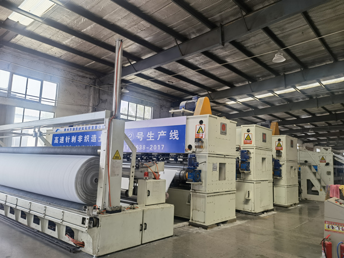 高速非織造針刺土工布2號生產(chǎn)線